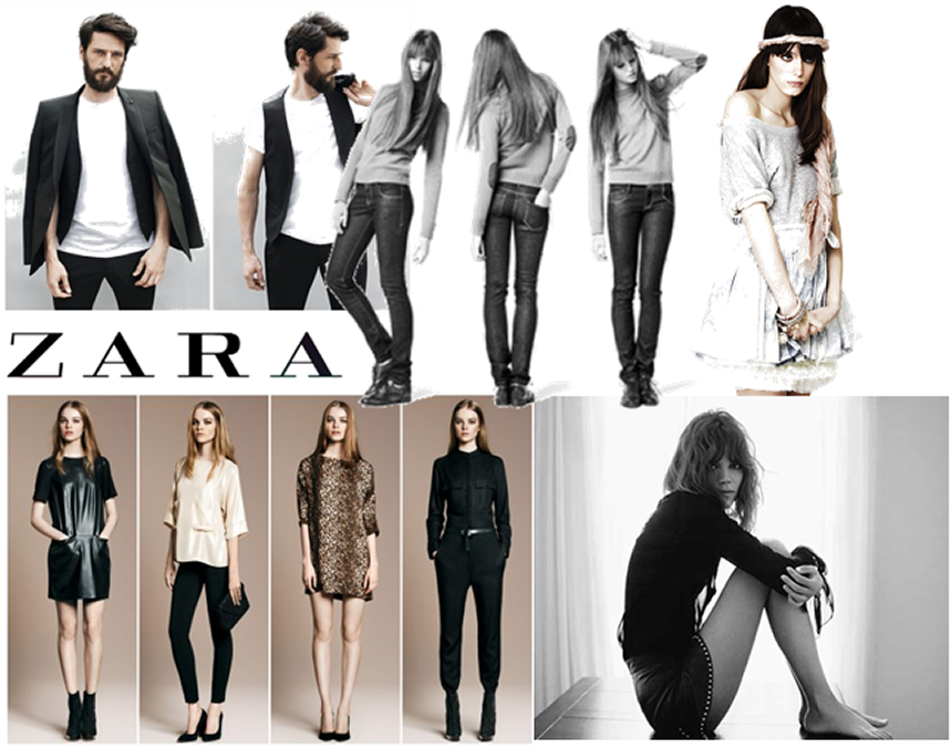 zara's clothing lines are designed