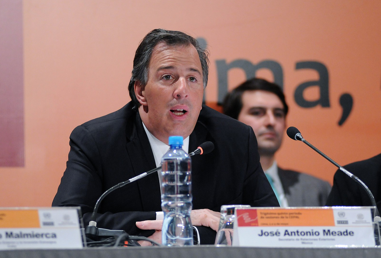 Meade was working as Mexico's Foreign Minister during the thirty-fifth session of the Economic Commission for Latin America and the Caribbean (ECLAC) in 2014. Image credit: Wikicommons/Daniel Malpica