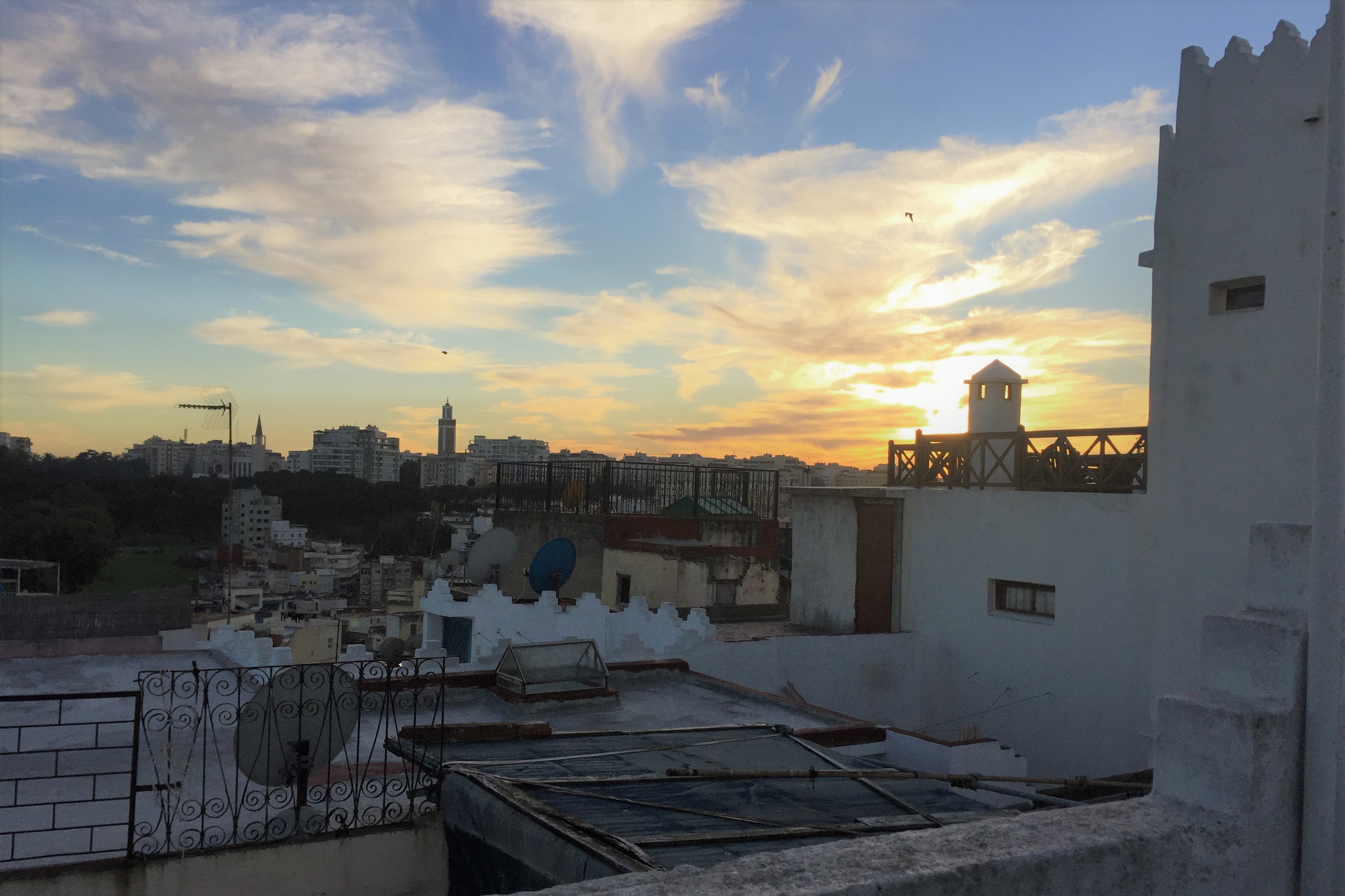 Sunset in Tangier