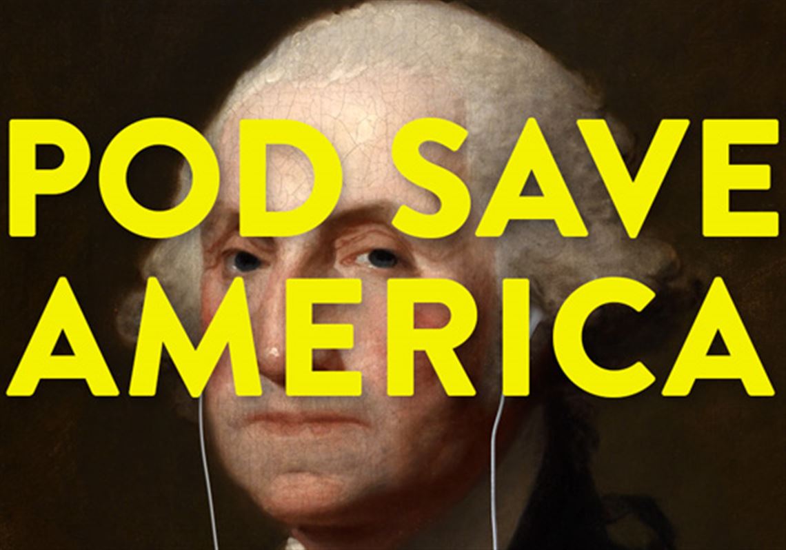 Pod Save America Logo. Image Credit: Pod Save America
