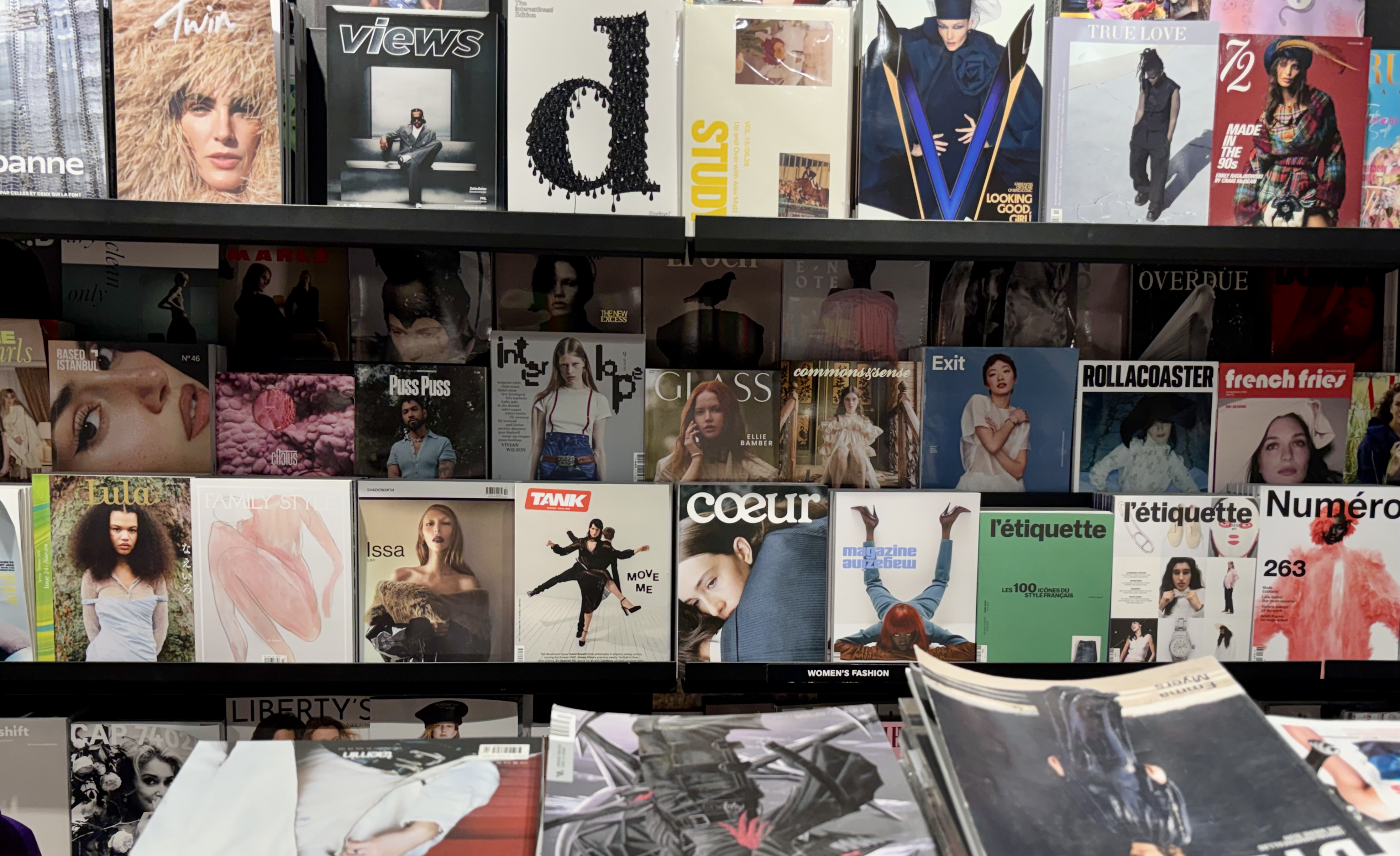 Magazine selection and Smith&Co Bookstore