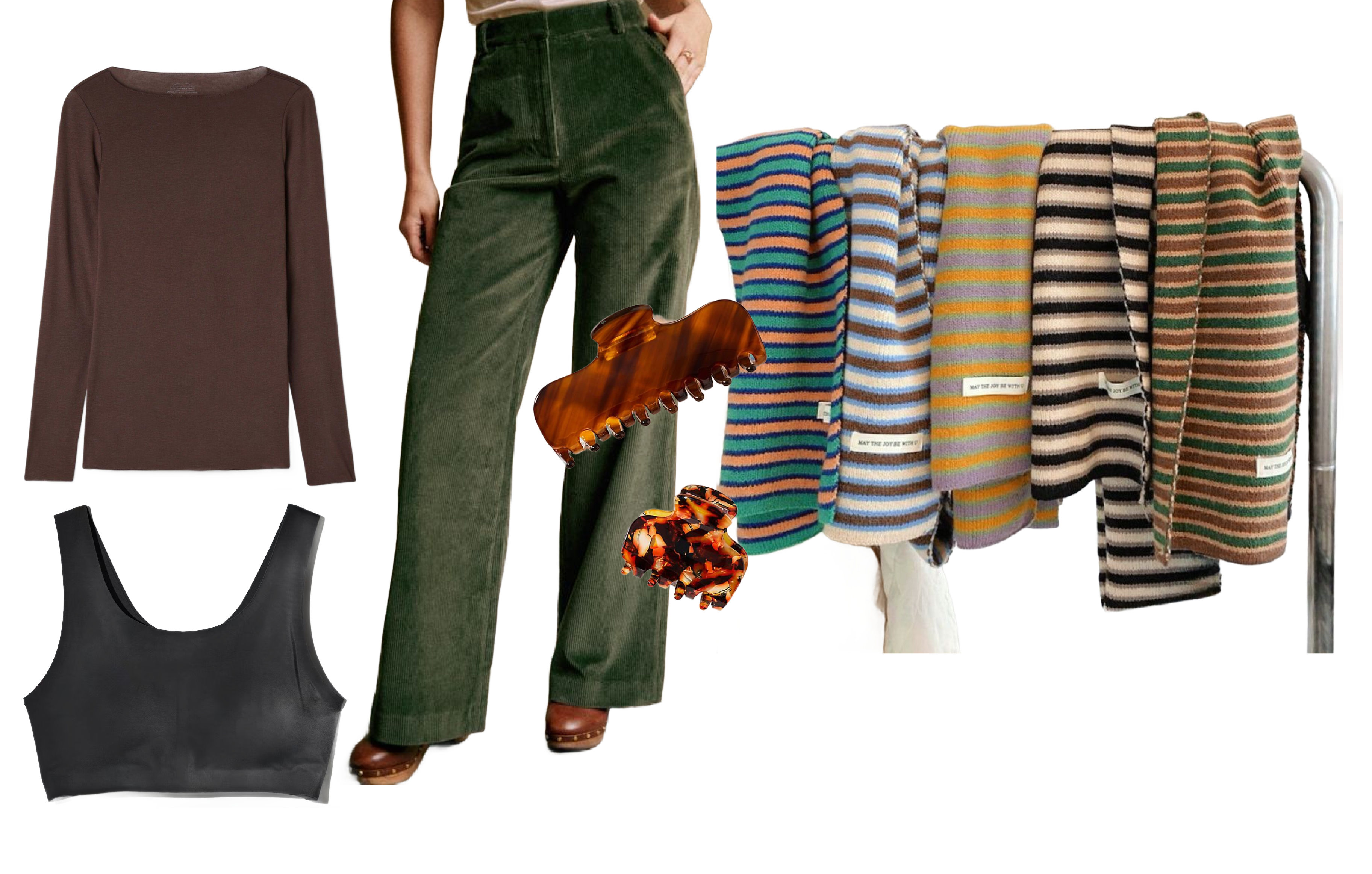 Moodboard of potential outfit