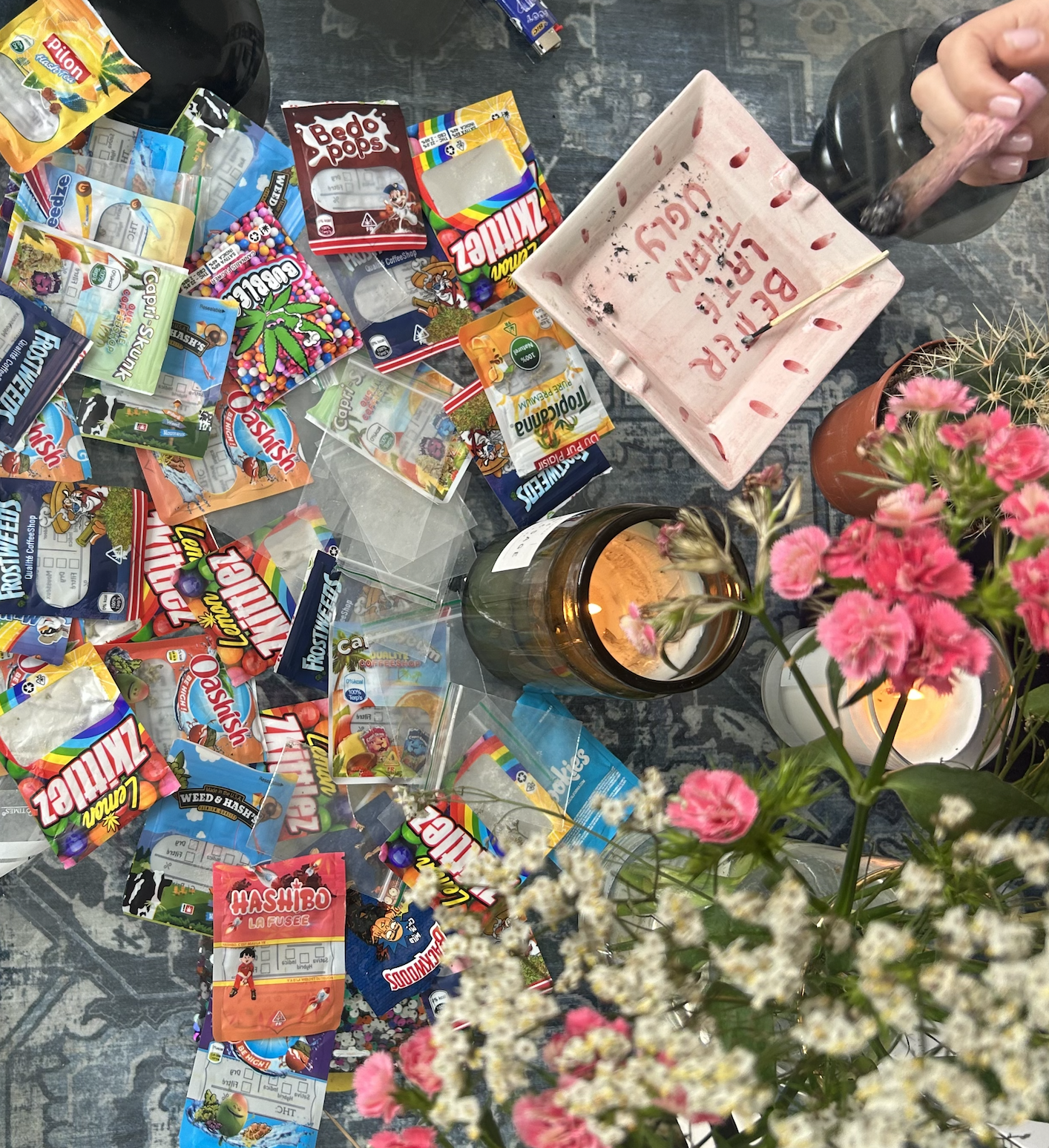 Arrangement of CBD / Image credit: Fiona Langan