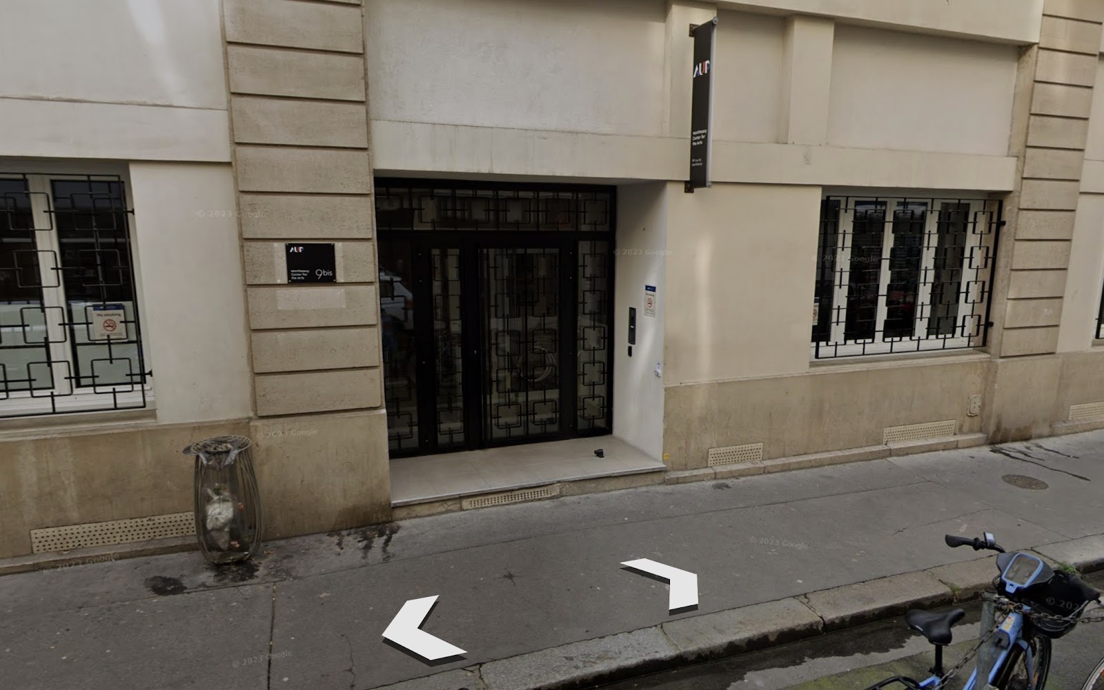Google image of the façade of the Monttessuy building