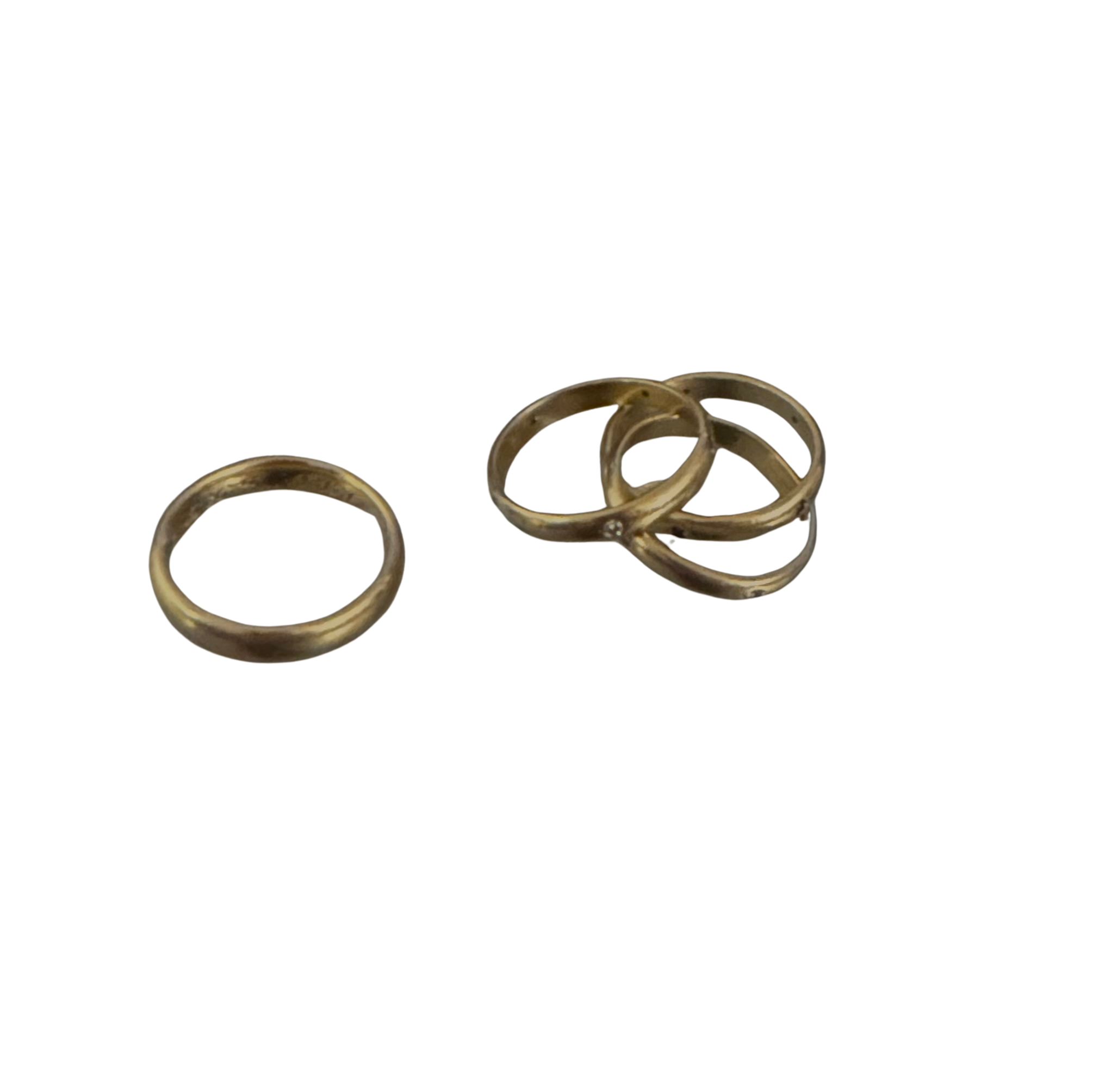 My everyday gold rings. /Image credit: Roger Griswold III