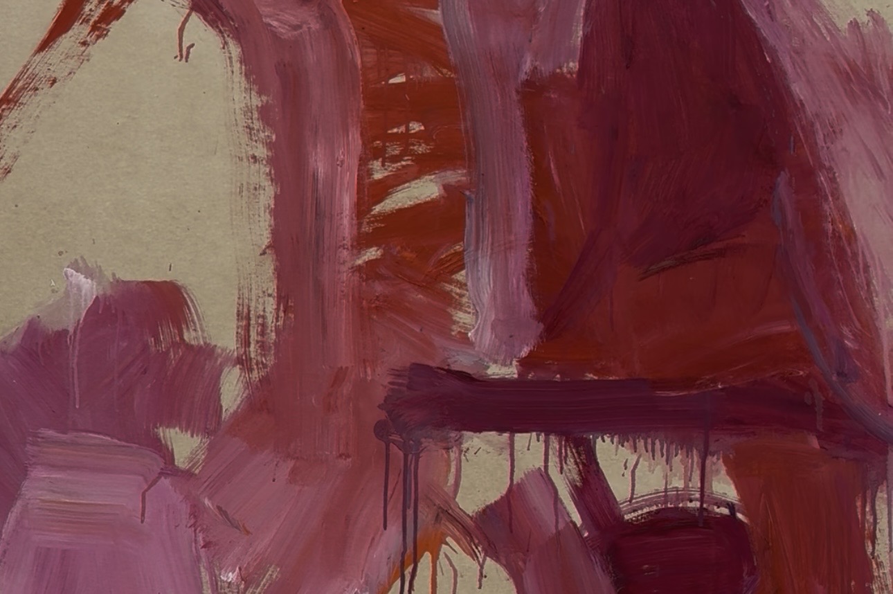 Martha Jungwirth Exposition Paris/ image credit Ella Coppola 