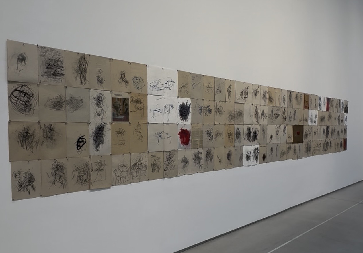 Martha Jungwirth Exposition Paris/ image credit Ella Coppola