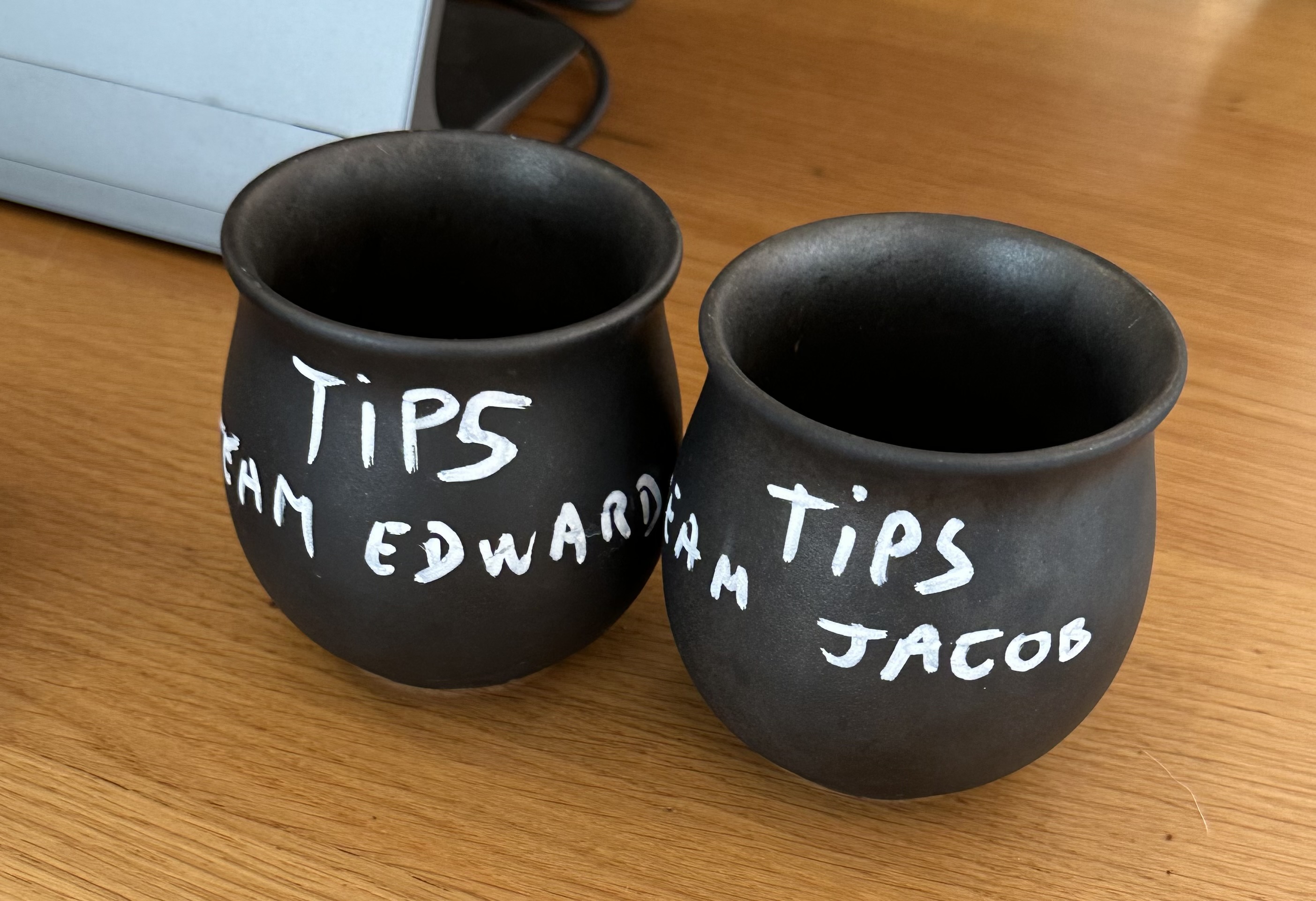 Tip jars