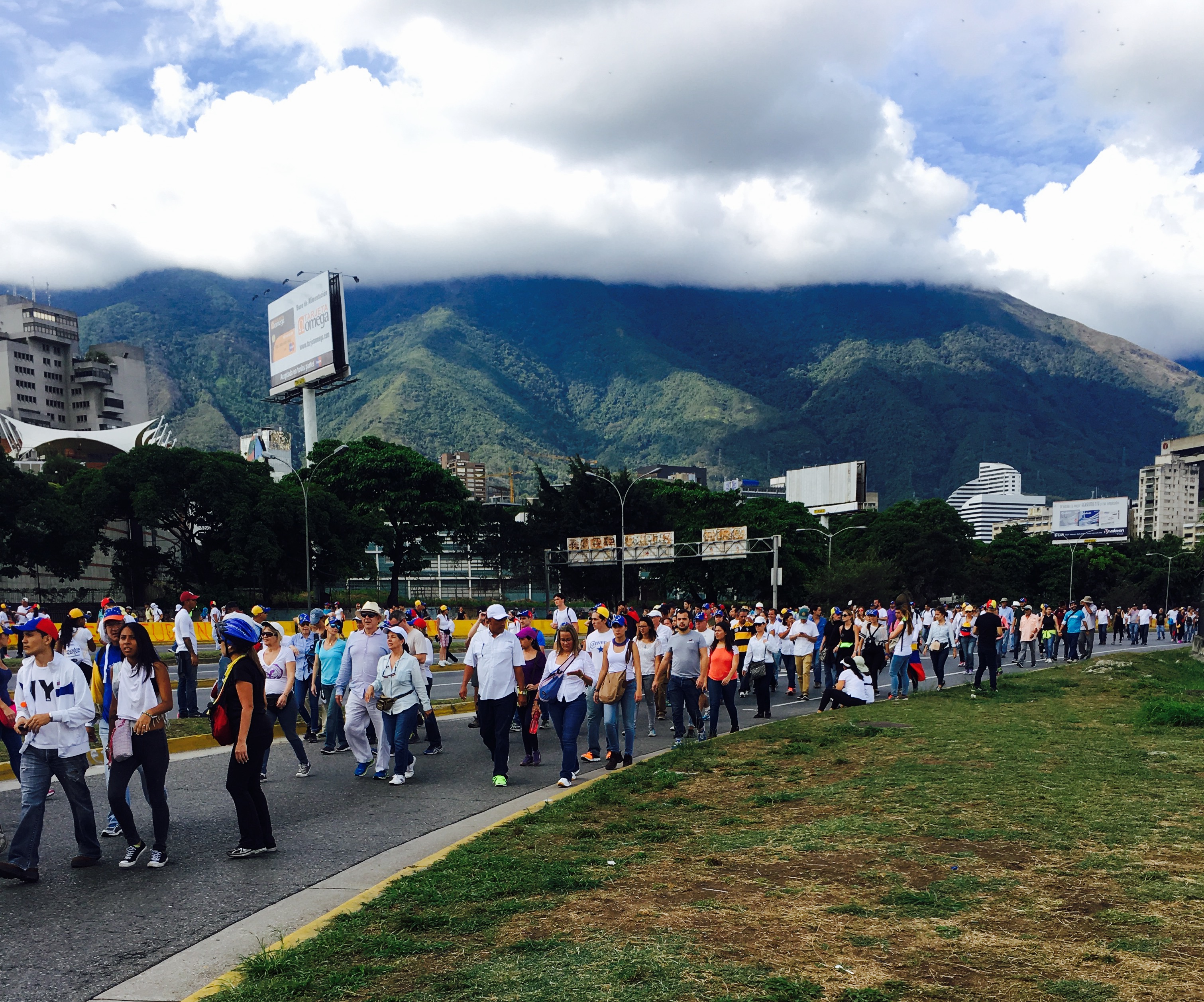 April 2017, Protests in Caracas, Venezuela