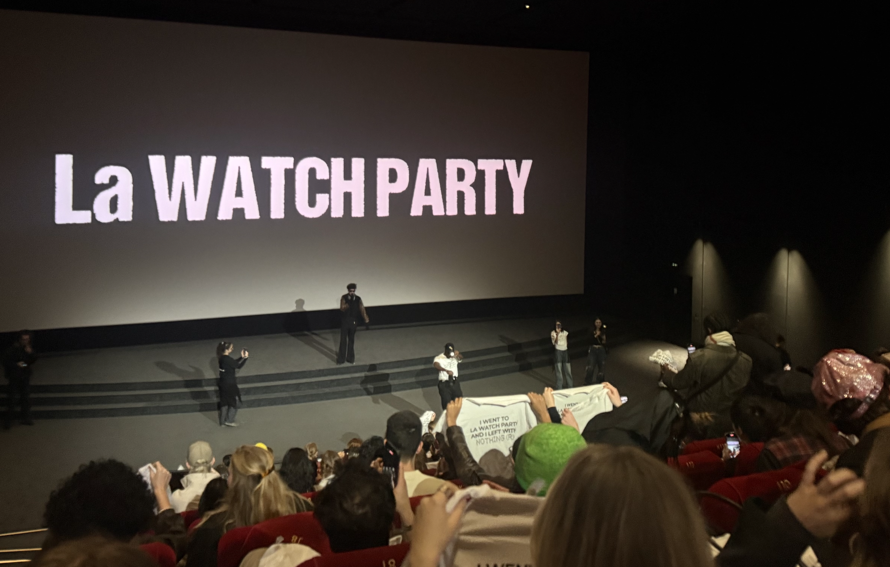 La Watch Party Dior F/W 26 Viewing. Image Credit: Catherine Hackett
