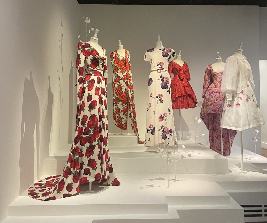 YSL Museum Floral Exhibit