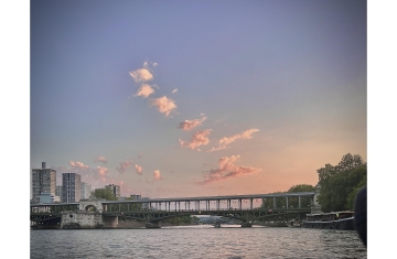 The Sunset on La Seine 