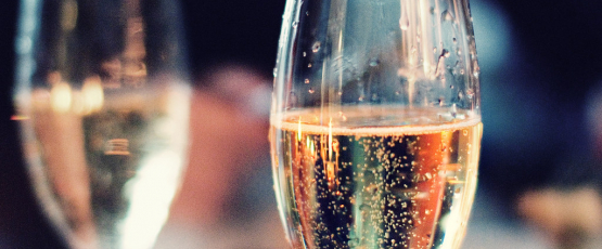 Champagne glasses. Image Credit: Flickr/Anders Andermark
