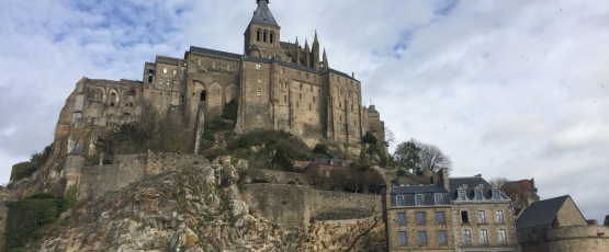 Exterior View of Mont Saint Michel