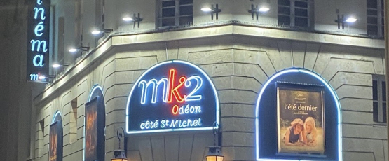 Exterior of the MK2 Odéon cinéma