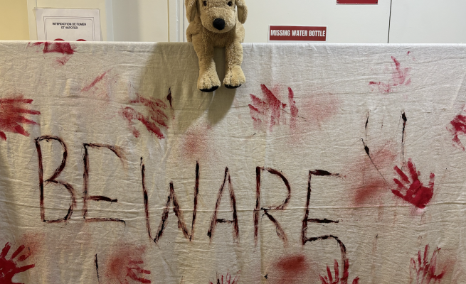 AUP Halloween Event / Image credit: Fiona Langan