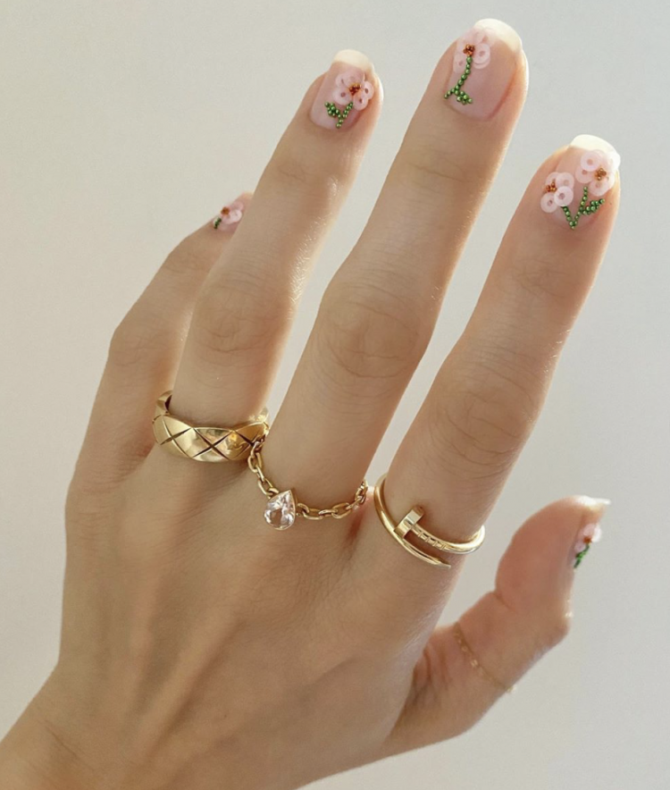 DIY Summer Nail Art Trends to Try, Editor Experiment
